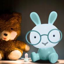 Kids Severno Art.89526 Blue Детский ночник Зайчик