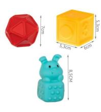 Huanger Art.11401 Soft sensory blocks 20 pcs