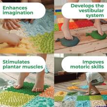 Orto Nature Orthopedic Mat Sets Young Explorer  Art.OTN-S-YNX  Многофункциональный напольный коврик из 6 частей