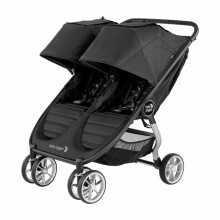 Baby Jogger'20 City Mini GT 2 Double  Art.2111625 Jet  Спортивная коляска для двойняшек