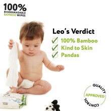 The Cheeky Panda Bamboo Baby Wipes Art.89927  Baby wipes,64 psc