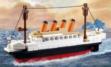 Kidsworld  Titanic Building Bricks Set Art.M38-B0576  Konstruktors Kuģis Titaniks,194 gab