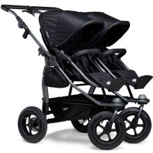 TFK Duo Mono Combi Art.T-D1-KA-310 Black  Dvīņu ratiņi/rati 2 vienā