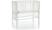 Fillikid Bedside Crib Cocon  Art.533-05  White  Деревянная детская кроватка 90 х 40 cm