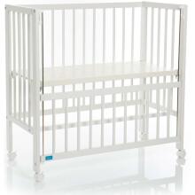 Fillikid Bedside Crib Cocon  Art.533-05  White  Деревянная детская кроватка 90 х 40 cm