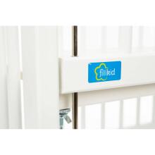 Fillikid Bedside Crib Cocon  Art.533-05  White  Деревянная детская кроватка 90 х 40 cm