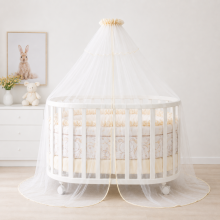 Lorelli Canopy Art.20051170003 Beige Luxurious universal canopy for a baby crib