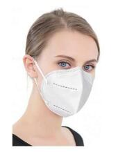 Face Mask FFP2 Art.BM-002 4-slāņu sejas maska – respirators FFP2 tipa, saliekams, 2 gab