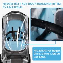 Universal Rain Cover for Twins Art.9161 Universal rain cover for a stroller (twins/twins)