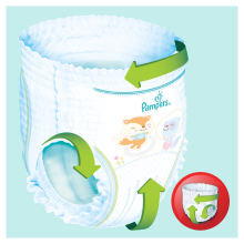 Pampers Pants  Art.P04G766 Bērnu biksītes S3 izmērs no 6-11kg, 54gab.