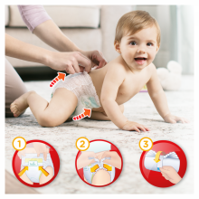 Pampers Pants  Art.P04G766 Bērnu biksītes S3 izmērs no 6-11kg, 54gab.