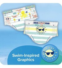 Pampers Pants Splashers Art.P04G666 Diapers for little swimmers , S4 size 9-15 kg, 11 pcs.