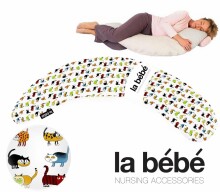 La Bebe™ Moon Maternity Pillow Cover Art.9193 Cats Дополнительный чехол [навлочка] для подковки