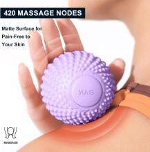 Magnetic Spiky Massage Ball Art.92016 Sensorā/masaža bumba ēzītits