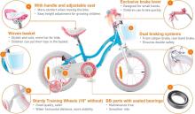 Royal Baby Kids Bike Wheels Collas 12'  Art.92087 Blue Children's two-wheeled bicycle with additional wheels