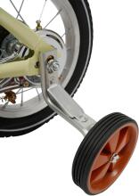 Kids Bike Wheels Collas 12' Beige Art.92089  Детский двухколесный велосипед с дополнительными колёсиками