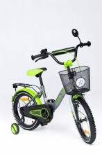 Elgrom Tomabike Platinum Art.92110 Silver Green Vaikų dviratis (dviratis)