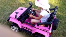 Mašīna ar akumulatoru un pulti S2388 JEEP black (2117) 4 dzinēji