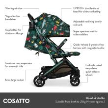 Cosatto Woosh 4 Pushchairs Art.92236 Whisper Bērnu pastaigu rati/ratiņi