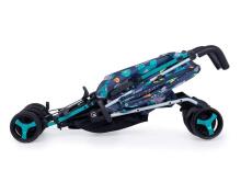 Cosatto Supa 3  Art.92244 Black Lietussarga tipa ekstra vieglie pastaigu/sporta rati