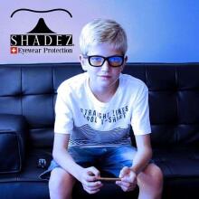 Shadez Blue Light White Teeny Art.SHZ 104 Bērnu brilles digitālajām ierīcēm 3-7 gadi