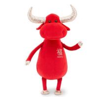 Orange Toys Fortune the Bull 30 Art.2111/30 Mīkstā rotaļlieta Laimes vērsis, sarkana (30 cm)