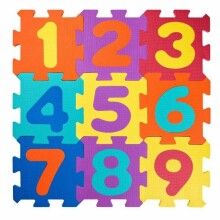 „BebeBee Puzzle Art.TG363948“ vaikų daugiafunkcinis grindų kilimėlio galvosūkių skaičius ir formos iš 10 elementų