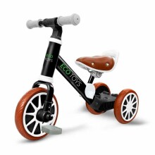 „Eco Toys“ balansinis dviratis 3 iš 1 Art.LC-V1322 juodas vaikiškas motoroleris