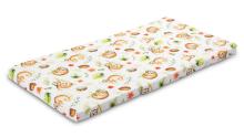 Sensillo Tourist Mattress Art.92513 Sloths  Матрасик складной для кроваток-манежей 120x60 см