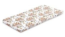 Sensillo Tourist Mattress Art.92513 Sloths  Матрасик складной для кроваток-манежей 120x60 см