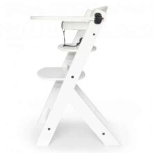 KinderKraft Enock Art.92567 White  Koka barošanas krēsls