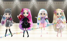 Shibajuku Girls Art.HUN2185 Стильная кукла Ёко, 33 см