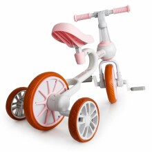 Eco Toys Push Bike 4 in 1 Art.LC-V1311 Pink   Детский велосипед - бегунок с металлической рамой