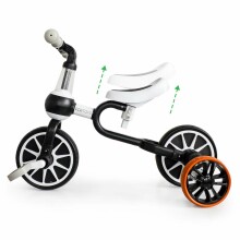 Eco Toys Push Bike 4 in 1 Art.LC-V1311 Black Bērnu skrējritenis ar metālisko rāmi