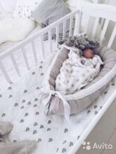 La Bebe™ Babynest Art.93326 Bears Ligzdiņa - kokons jaundzimušajiem