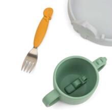 Done by Deer Peekaboo dinner set Deer Friends, Multicolor комплект столовых принадлежностей