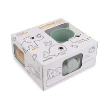 Done by Deer Peekaboo dinner set Deer Friends, Multicolor комплект столовых принадлежностей