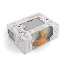 Done by Deer Peekaboo first meal set Deer friends Multicolor