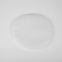La bebe™ Waffle Set Art.933832 White Хлопковый пледик + подушка 100x75 cm