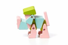 Cubika Art.LA-1 Деревянная игрушка Акробат собака