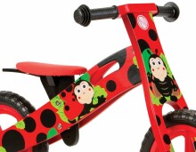 Aga Design Art.93394 Ladybird Bērnu skrejritenis ar gumijas riteņiem