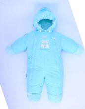 Lenne '18 Bunny 17302/400 Утепленный Слитный термо комбинезон для малышей (Размеры 62, 68, 74, 80)