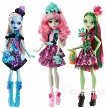 Mattel Monster High Party Doll Art.FDF11 Кукла Цветочная вечеринка