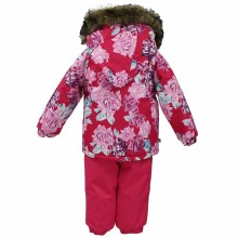 Huppa '18 Avery Art.41780030-71563 Šilta kūdikio žieminė šiluminio kostiumo striukė + kelnės
