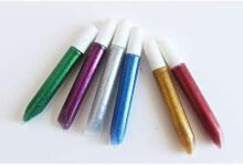 Kids Krafts Glitter Glue Art.GP030  Блестящий клей,6 шт