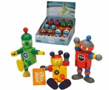 Kids Krafts Art.WD150 Attīstoša koka rotaļlieta Robots