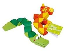 Kids Krafts Wood Twisty Jungle Animals Art.WD157
