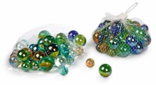 Kids Krafts Art.WD105 Marbles in a bag Комплект стеклянных шариков