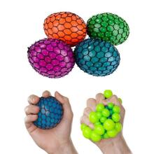Keycraft Gooey Mesh Keyring Art.NV159 Антистрессовый мягкий силиконовый мячик-брелок c держателем
