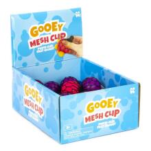 Keycraft Gooey Mesh Keyring Art.NV159 Антистрессовый мягкий силиконовый мячик-брелок c держателем